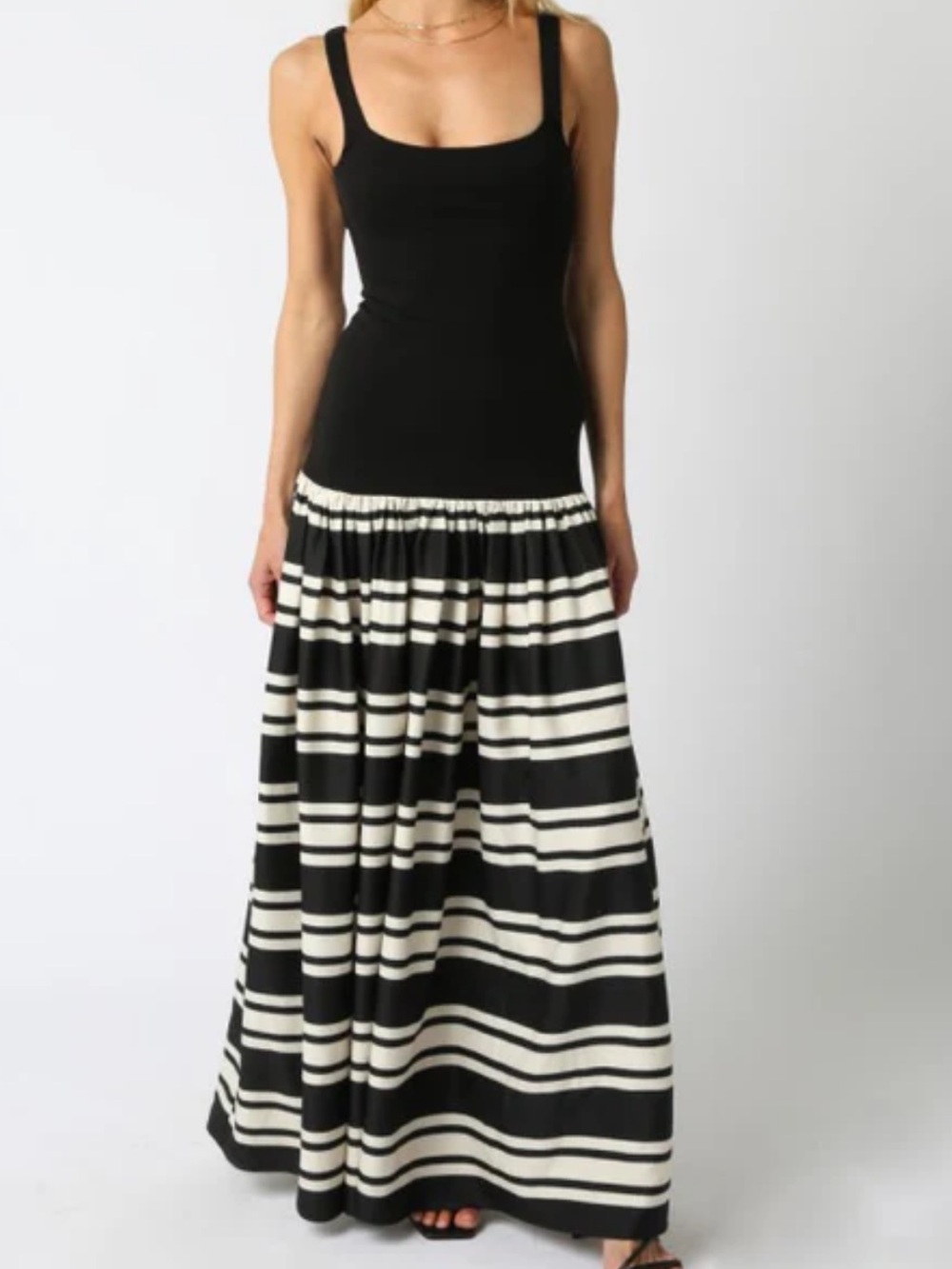Black & White Striped dress